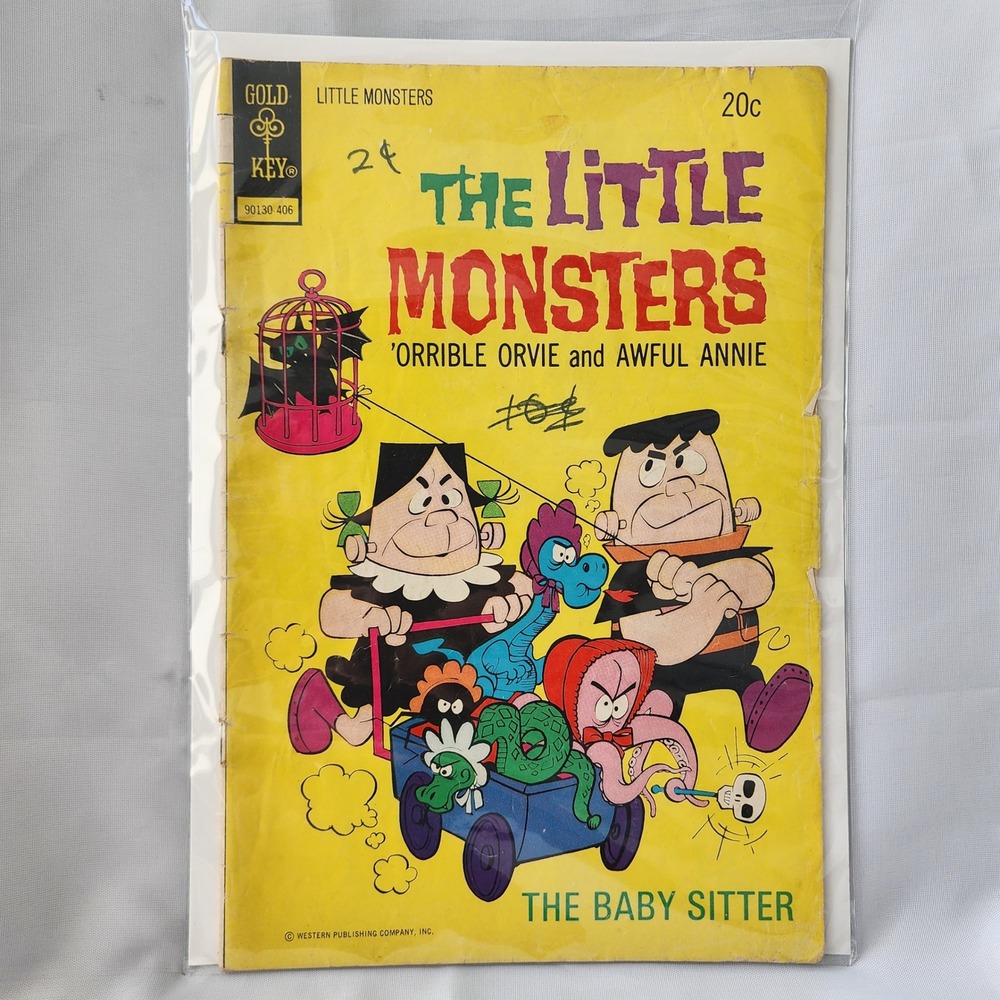 The Little Monsters Comic Book Gold Key 1971 'Orrible Orvie Awful Annie Gold Key